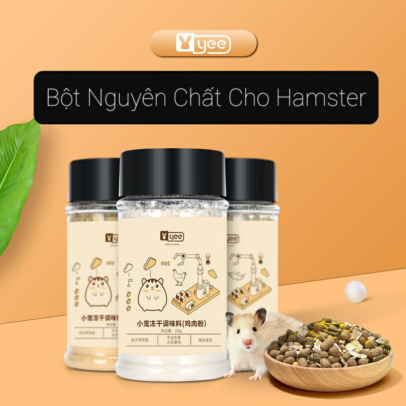 [Yee]Bột nguyên chất cho Hamster(Date mới)