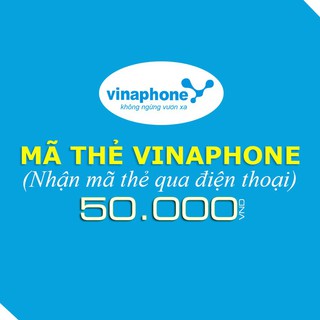 Mã thẻ Vinaphone 50.000