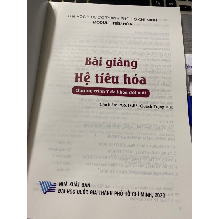 Sách - Bài giảng Hệ Tiêu Hoá ( chương trình y khoa đổi mới )