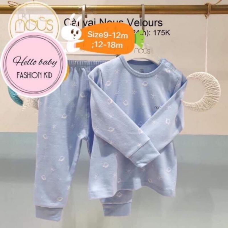 bộ thu đông  size 12-18m