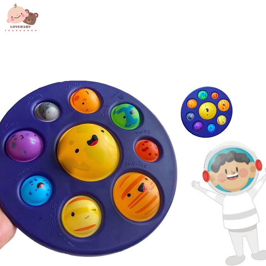 Đồ chơi cầm tay giúp giảm căng thẳng hình các hành tinh