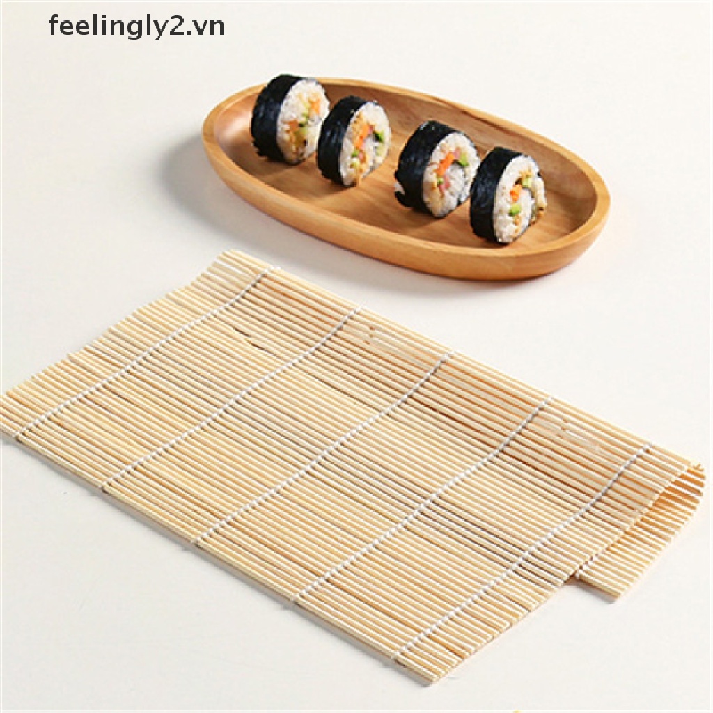 Thảm Cuộn sushi Diy Bằng Tre Tiện Lợi