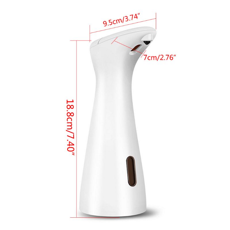 Bình Đựng Xà Phòng Lỏng Cảm Biến Chuyển Động Hồng Ngoại Tự Động Không Cần Chạm Cho Nhà Bếp Nhà Tắm