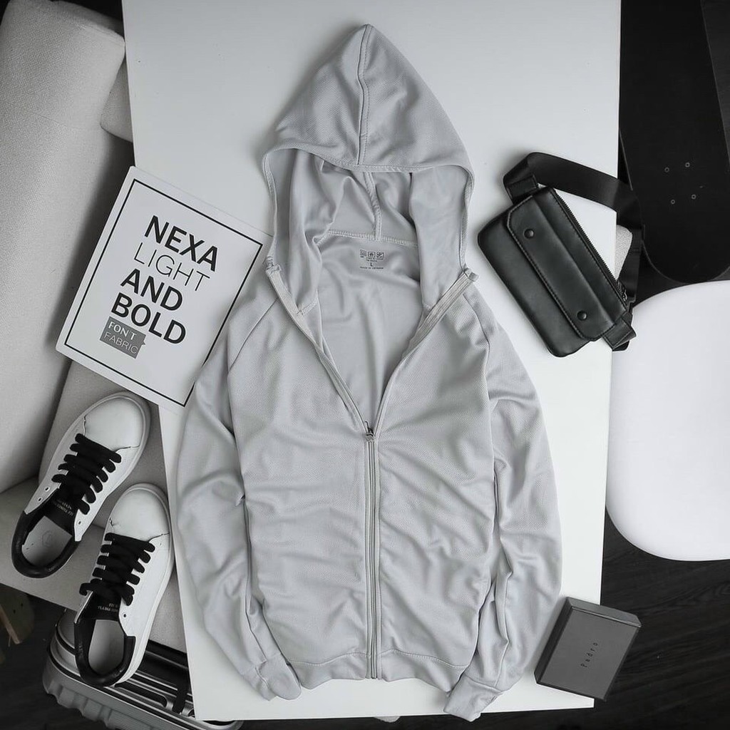 Áo chống nắng thông hơi nam vải kim cương chống tia UV 99% phiên bản cải tiến mới 2021 túi có khóa an toàn | BigBuy360 - bigbuy360.vn