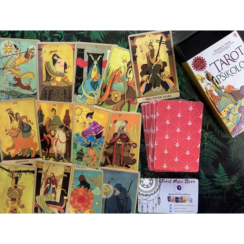 Bộ bài Nusantara Tarot size 11 x 7 cm