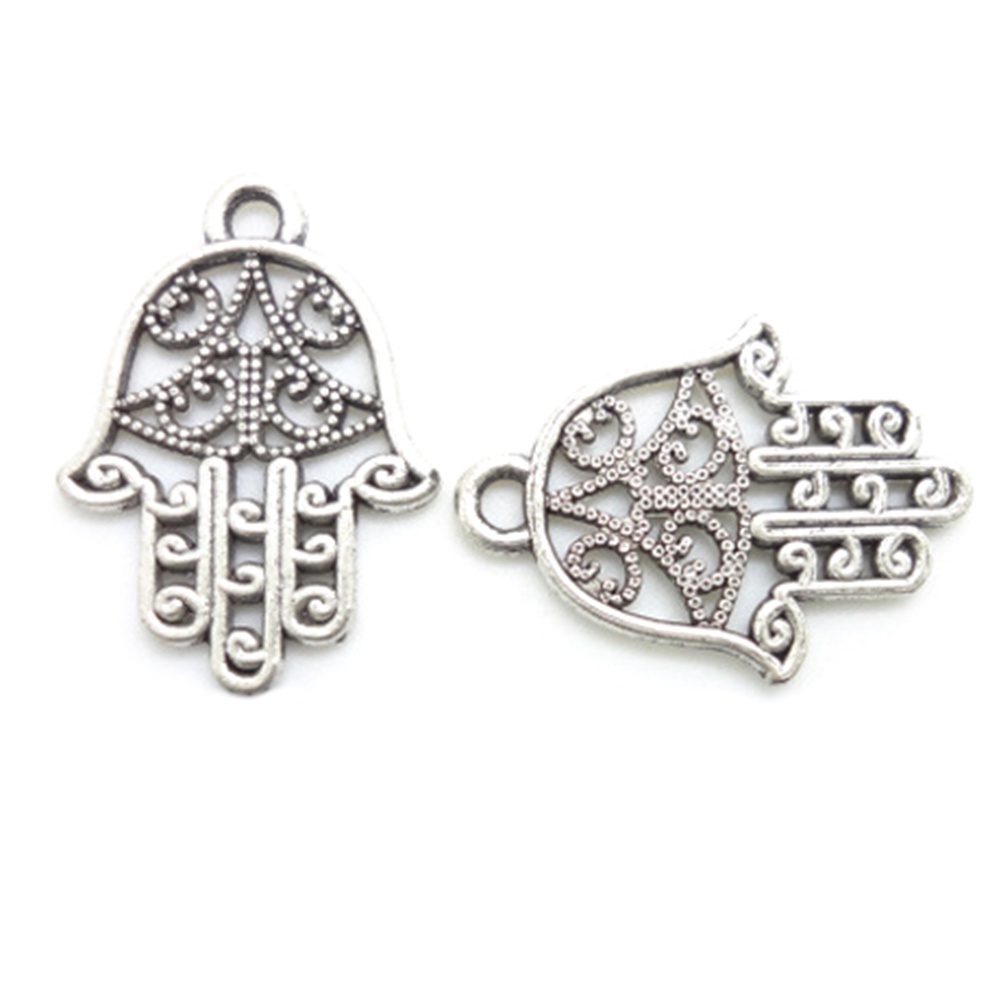 Bộ 10 Mặt vòng cổ Hình Bàn Tay Hamsa May Mắn