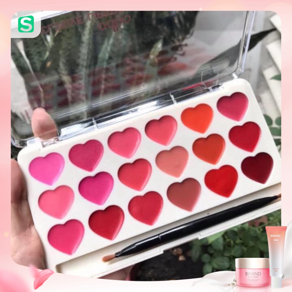 Bảng son trái tim Obdo