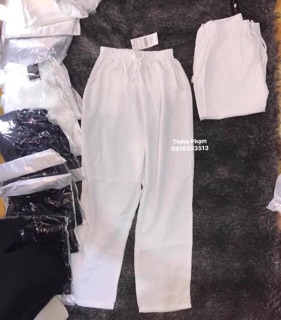 (sale sập sàn)Quần baggy đũi nữ cạp chun