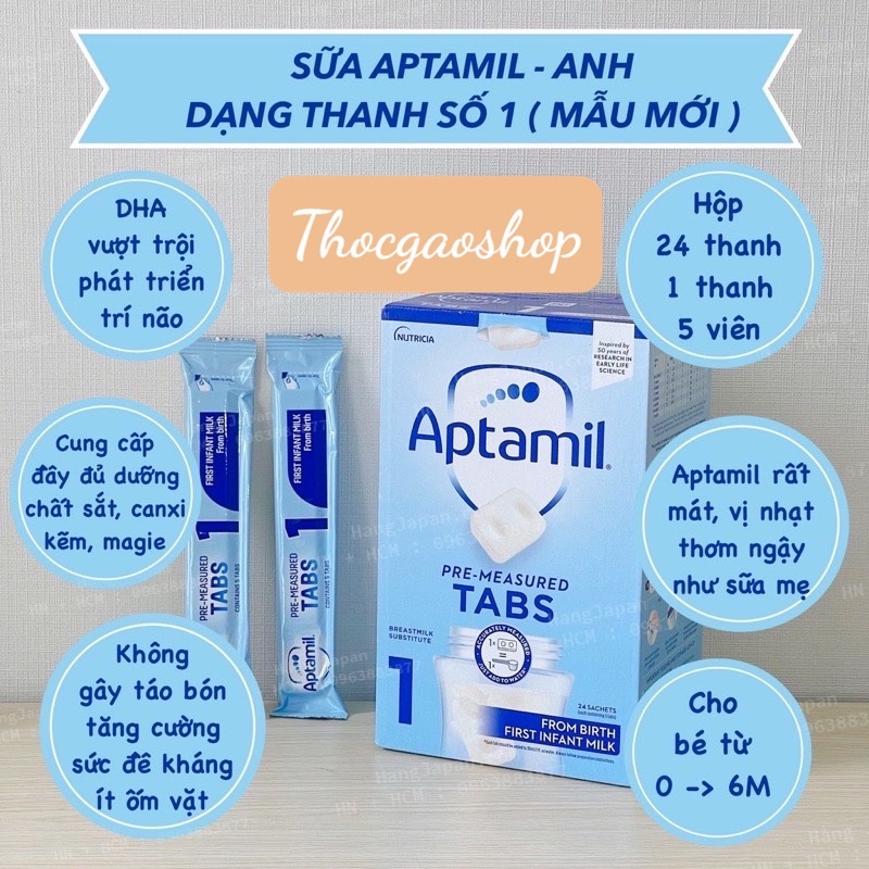 Sữa Aptamil Advanced Anh 800gr dành cho bé