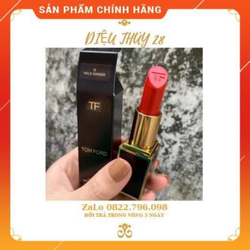 Son Tomford màu15 Wild Ginger cam pha đỏ