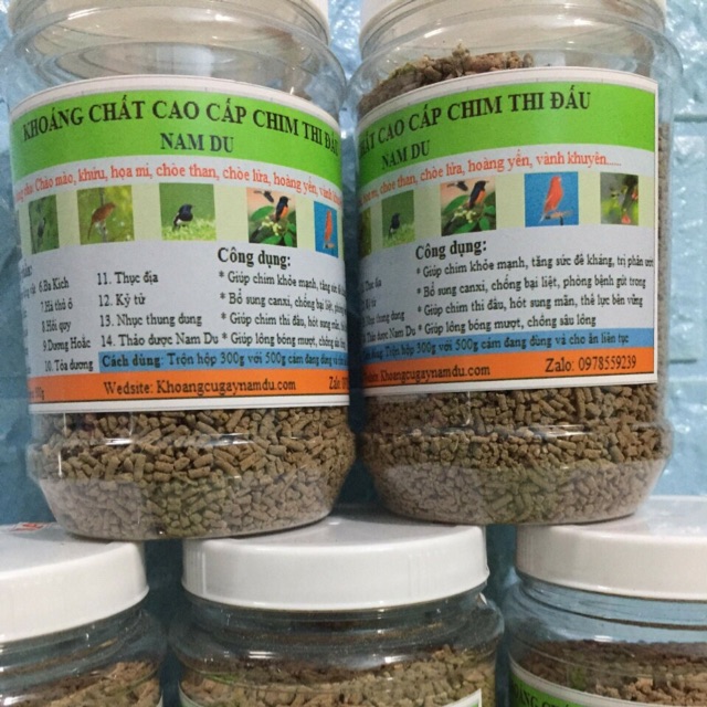 Khoáng chất dành cho chim cảnh