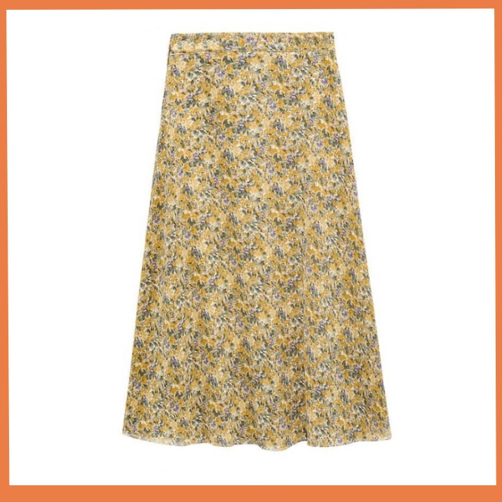 CHÂN VÁY HOA NHÍ 2 LỚP VINTAGE NHIỀU MÀU