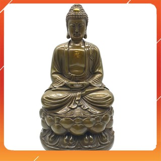 A Di Đà 30Cm Mật,Đồng Trơn  Tượng Phật