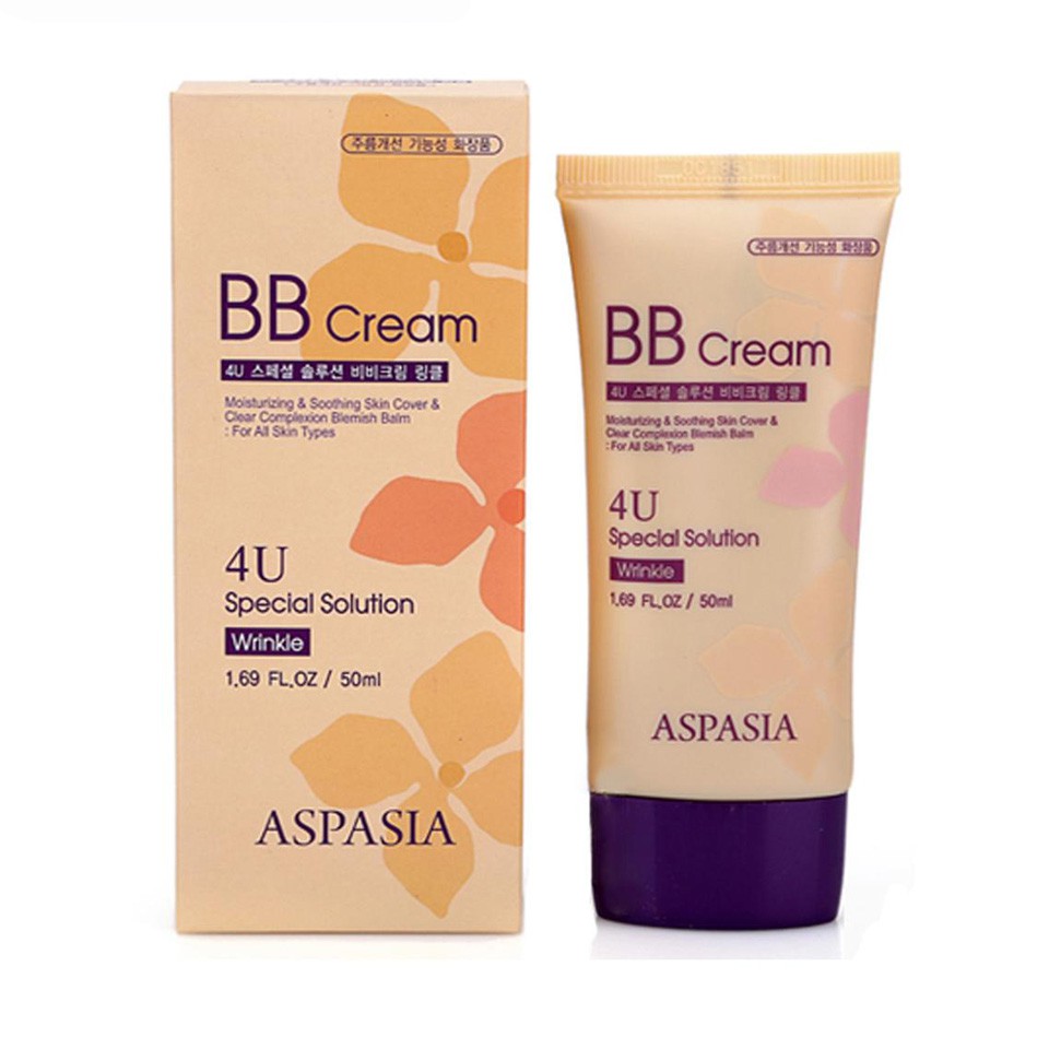 Kem Nền BB Cream 4U Special Solution Aspasia Hàn Quốc SPF50 Pa+++