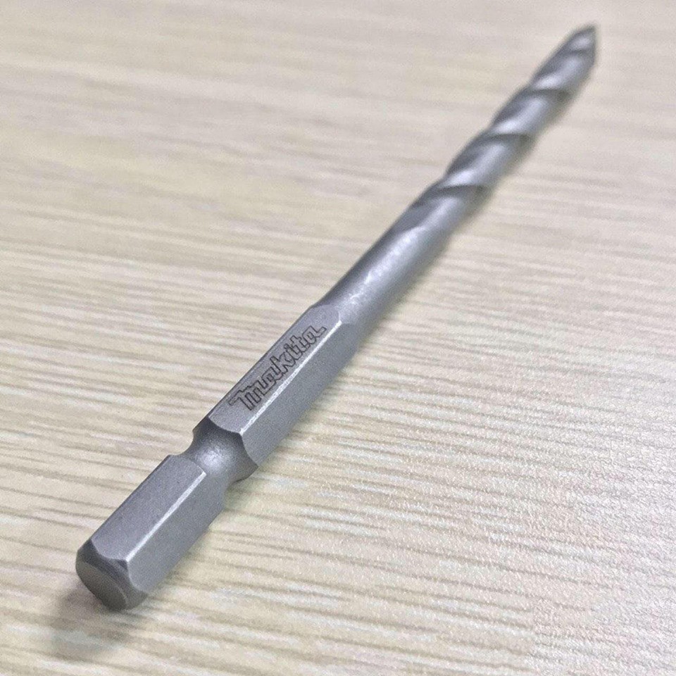 Mũi khoan tường chân lục giác  dùng cho máy bắn vít Makita 6mm D-31491
