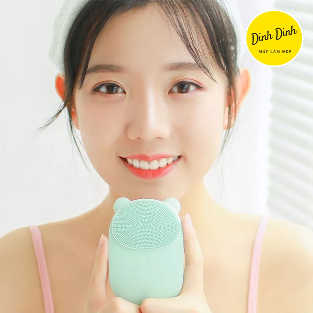 Máy rửa mặt Xiaomi Clean Bear 2in1 Chính Hãng điện di nóng, massage sạch mụn đầu đen chống nước | BigBuy360 - bigbuy360.vn