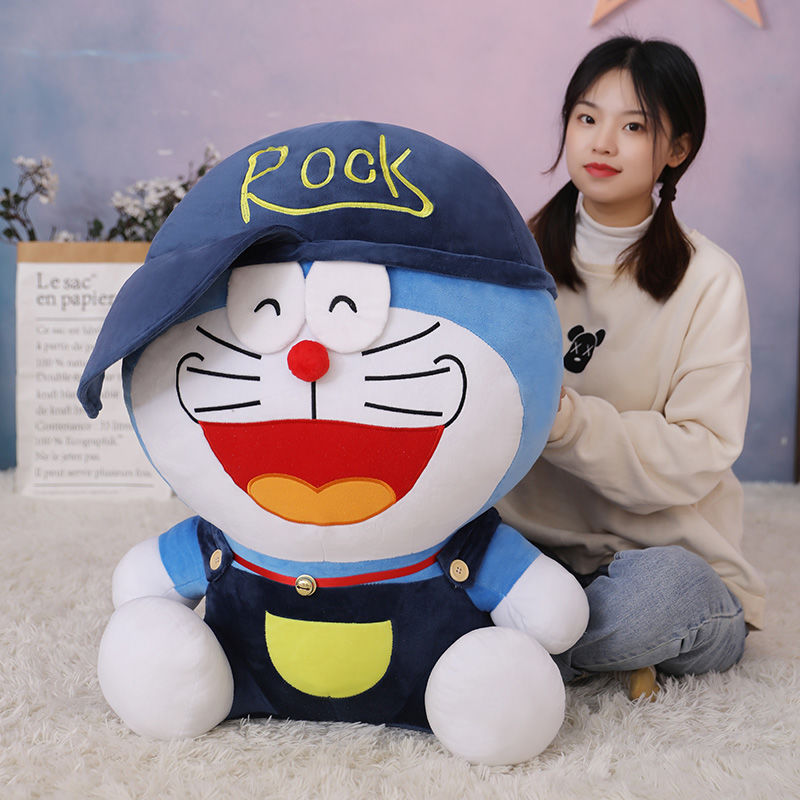 Búp Bê Nhồi Bông Hình Doraemon Đáng Yêu