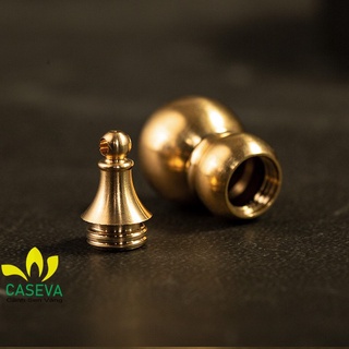 Móc khóa hồ lô trơn rỗng ruột bằng đồng thau, móc chìa khóa đồng thau caseva hồ lô đồng tiền