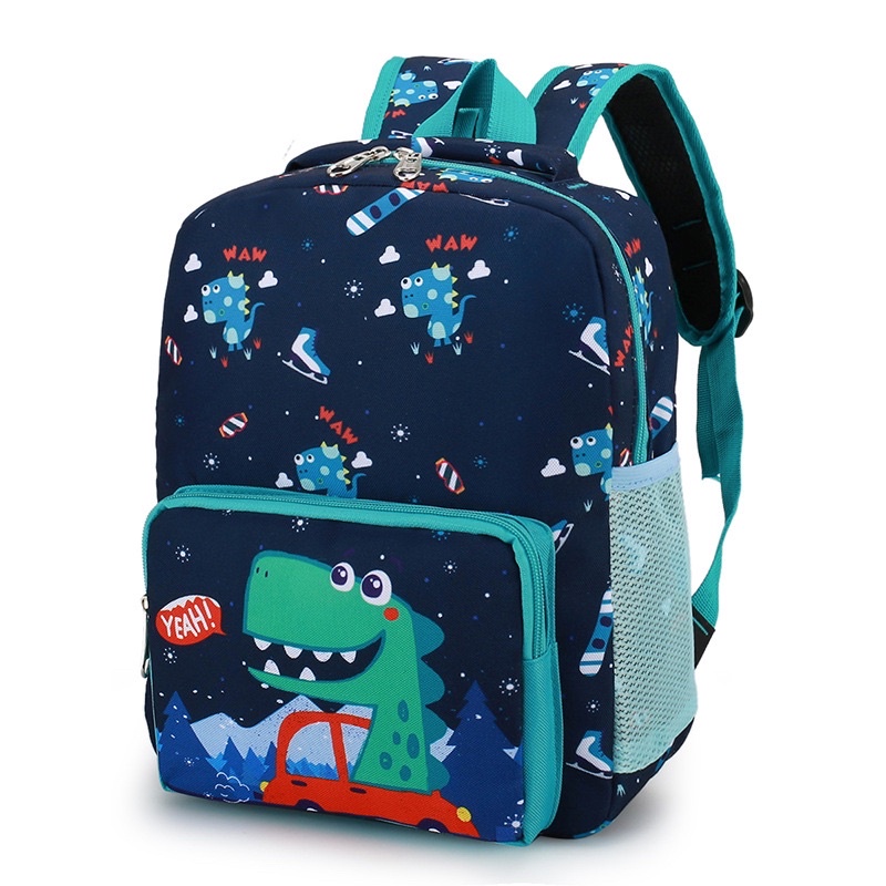 Balo mẫu giáo cho bé trai và bé gái hình khủng long cho bé từ 1-5 tuổi