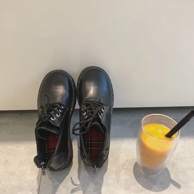 Giày Oxford đen ulzzang | BigBuy360 - bigbuy360.vn