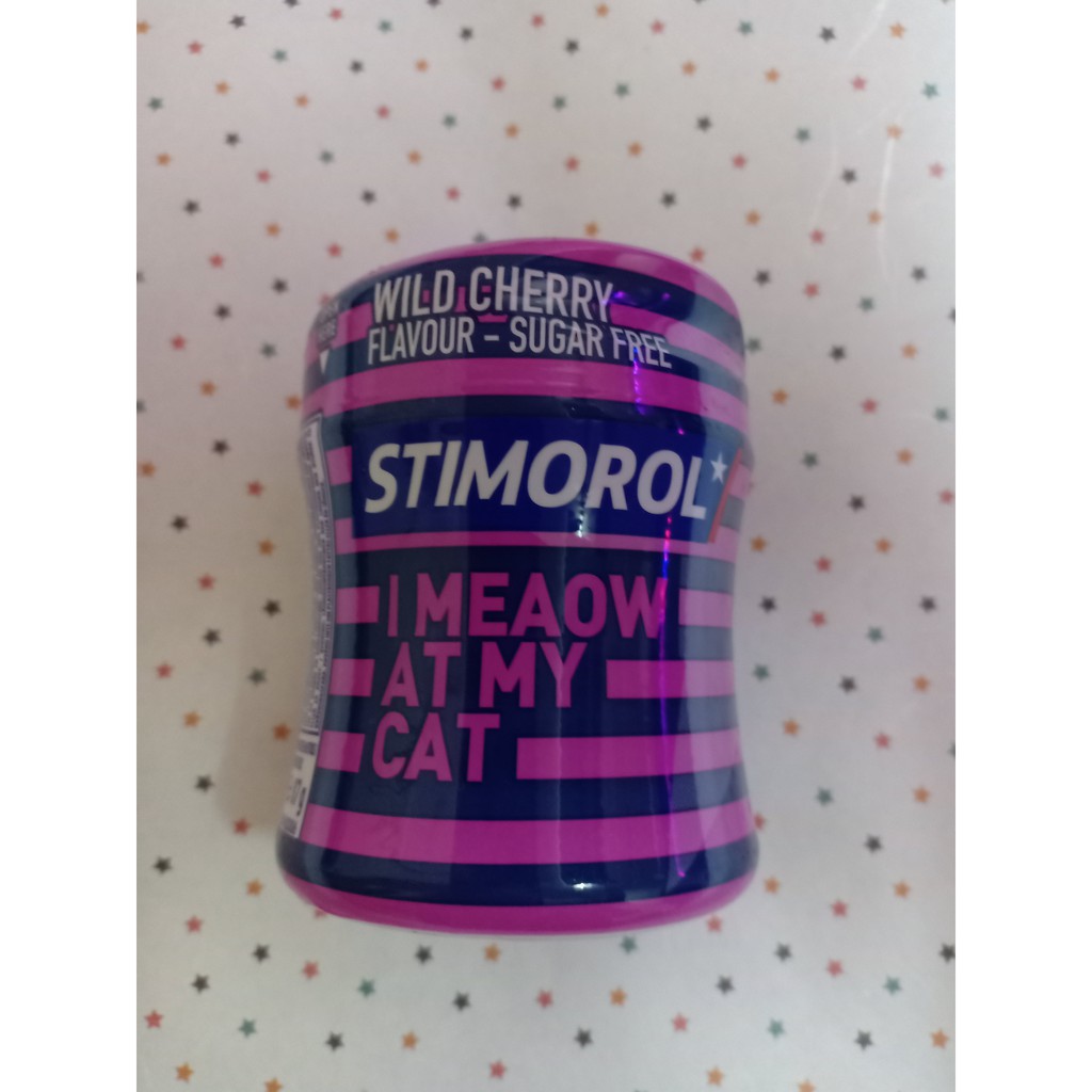 Kẹo SINGUM STIMOROL WILD CHERRY 87G