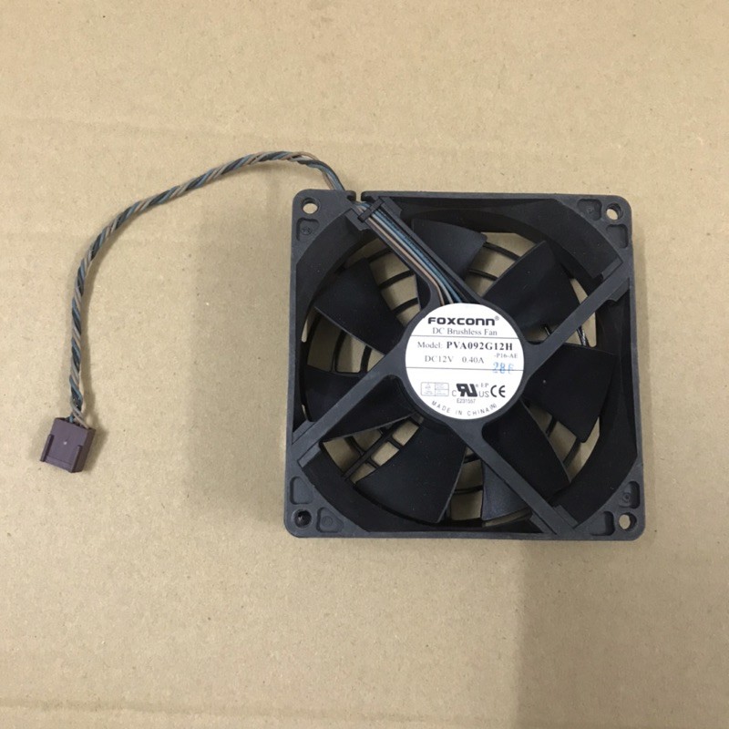 Fan Quạt tản nhiệt 12V 0.4A 9cm Foxconn nguyên đầu dây