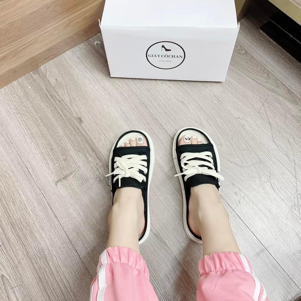 [KHO SỈ HN] DÉP NỮ ĐẾ BÁNH MÌ BUỘC DÂY 2 MÀU HOTTREND CỰC ĐẸP