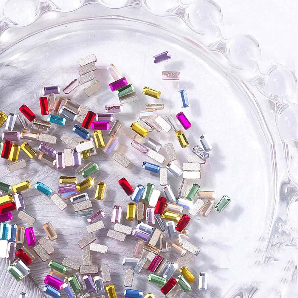 Phụ Kiện Đá Trang Trí Móng Tay Hình Giọt Nước 3D Thời Trang