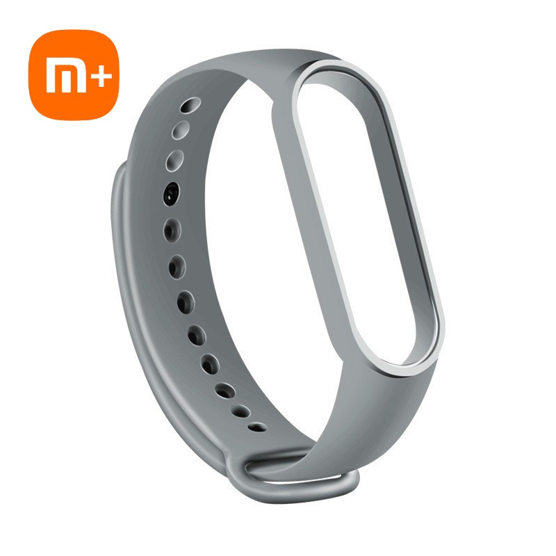 Dây Đeo Silicone Màu Hồng Thay Thế Cho Đồng Hồ Thông Minh Xiaomi Mi Band 5 6 3 4 5 6 Mi5 Miband 5 3/4/5/6