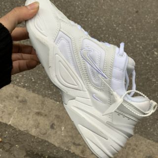 < FLASH SALE > VIDEO + ẢNH THẬT > GIÀY SNEAKER M2K THẤP CỔ FULL TRẮNG