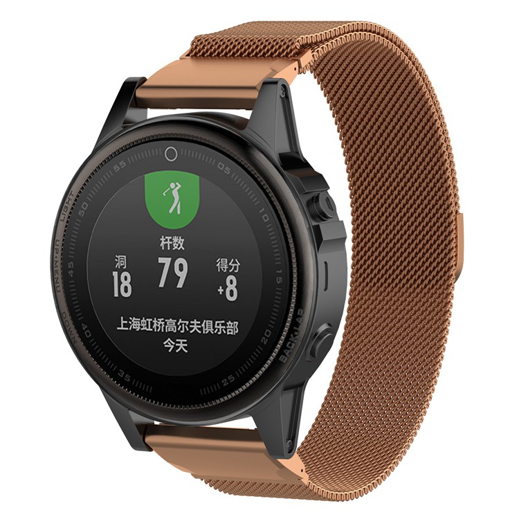 Dây đeo cổ tay khóa nam châm cho đồng hồ thông minh Garmin Fenix 5 5S 5X Plus