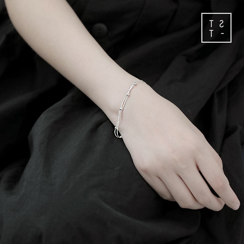 Vòng Tay Đính Hạt B116 Phong Cách Hàn Quốc Cho Nữ