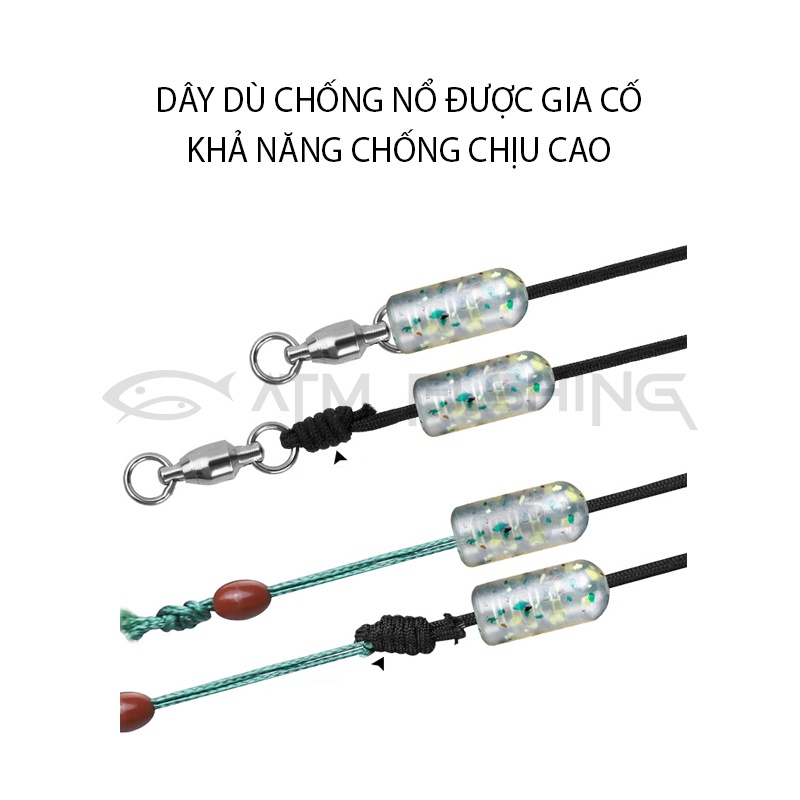 Dây Trục Săn Hàng Linnhue Buộc Sẵn, Tải Cá Siêu Khỏe Lên Đến 20kg, Phụ Kiện Cao Cấp