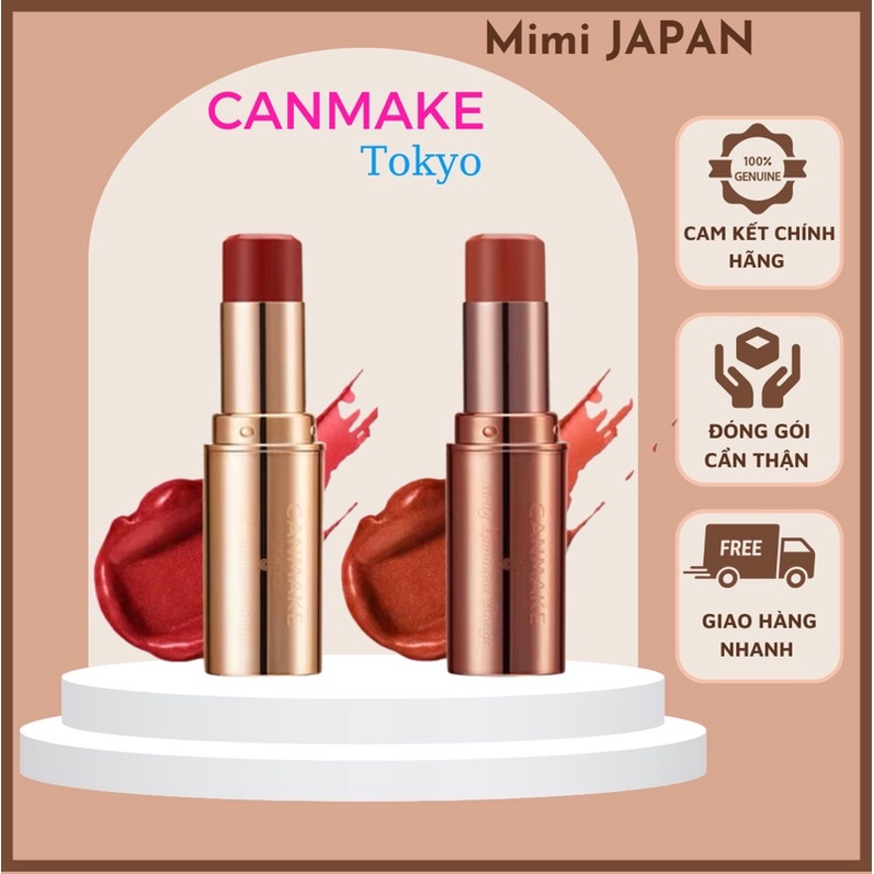 Son Canmake Melty Luminous Rouge (kèm bill chính hãng)