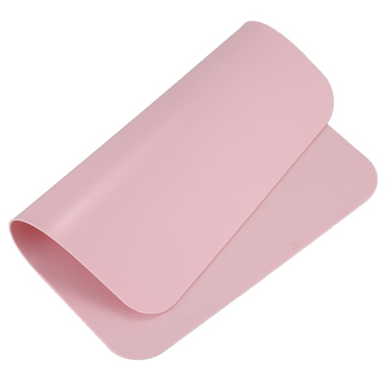 Miếng lót chuột máy tính bằng silicon siêu mỏng màu hồng