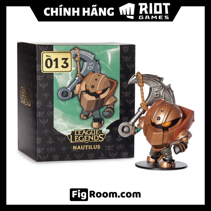 Mô hình Nautilus Chibi - NAUTILUS FIGURE [Chính hãng Riot Games] - Figure LOL Liên Minh Huyền Thoại