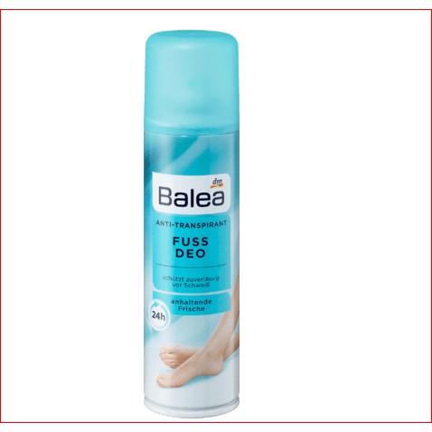 Xịt khử mùi hôi chân Balea mẫu mới, hàng Đức