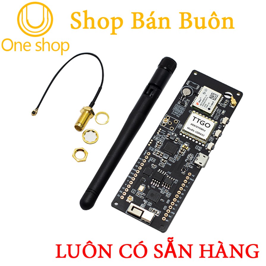 Module Bluetooth  TTGO T-Beam ESP32 WiFi 32 GPS NEO-M8N LORA 32