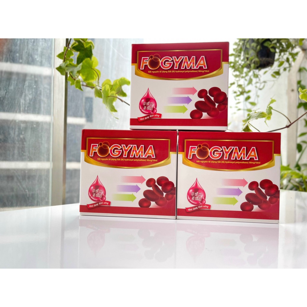 Sắt nước Fogyma  - Không tanh, không táo bón, dễ uống, phòng chống thiếu máu cho bà bầu và mẹ sau sinh