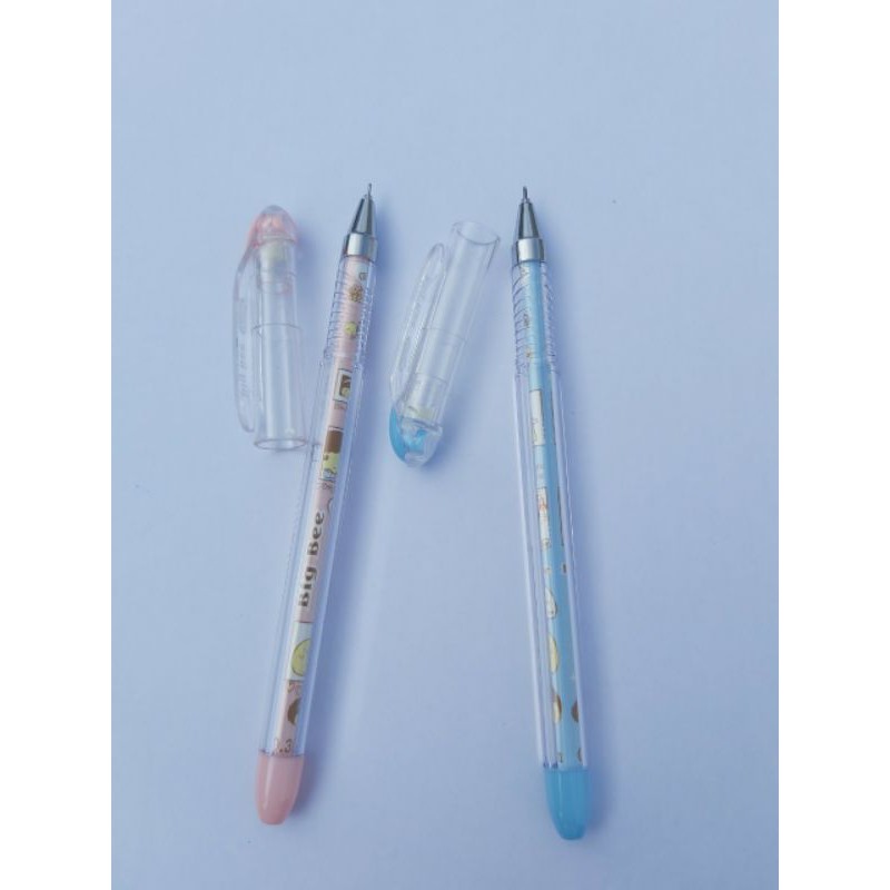 12 cây bút gel Big Bee viết chữ và màu mực cực đẹp