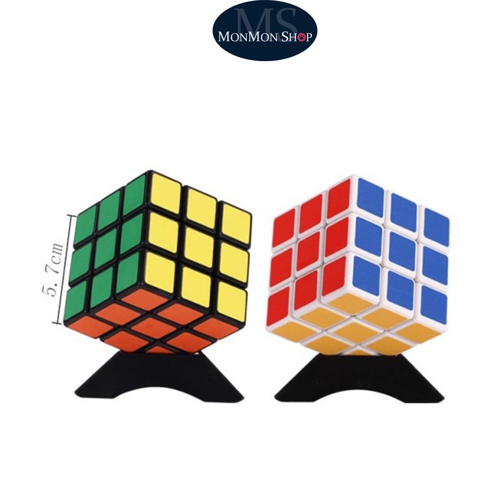 Rubik 3x3/Đồ chơi RuBik, Khối lập phương ma thuật xếp hình 3 tầng mượt mà chất lượng đảm bảo