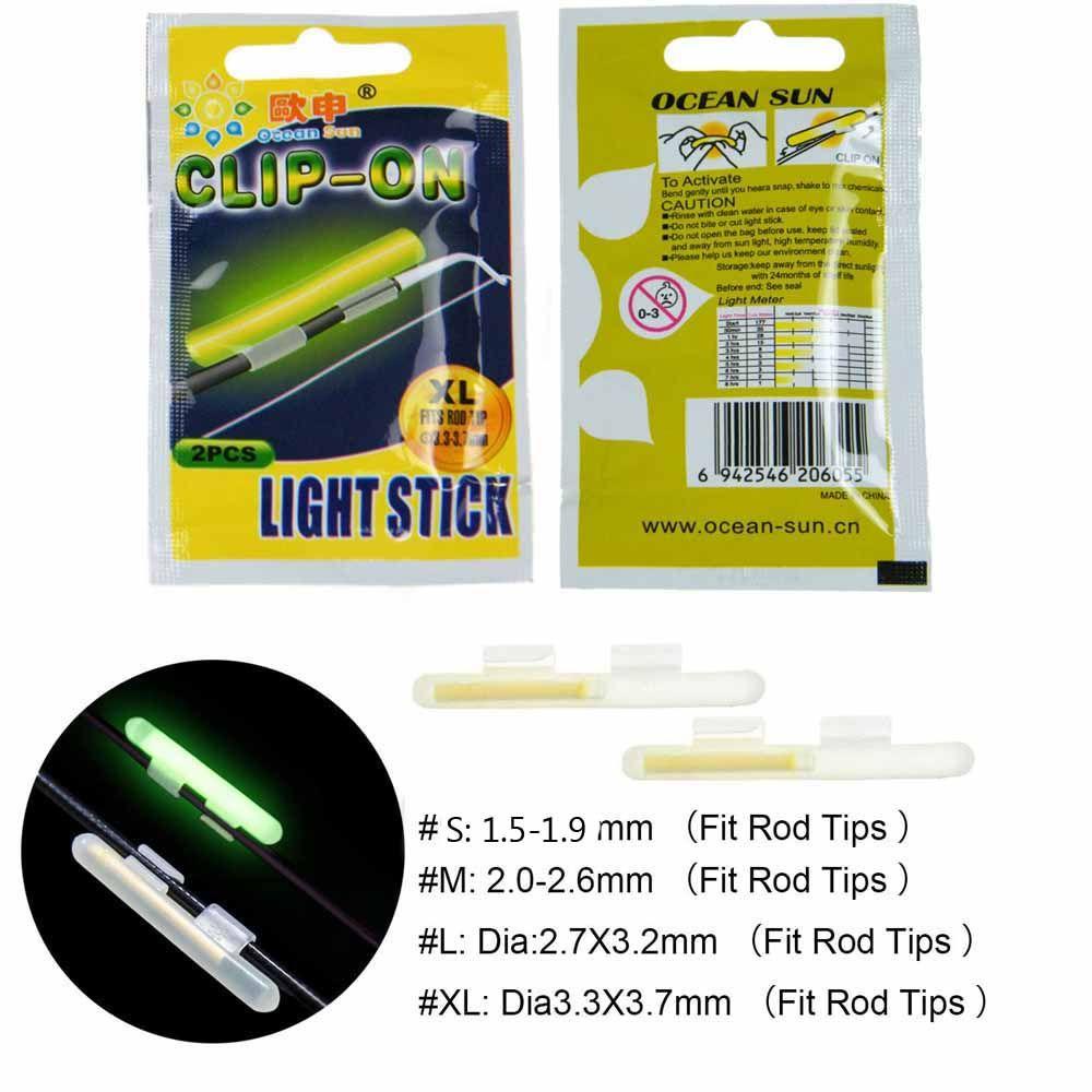 Set 10 Que Phát Sáng Dùng Trong Câu Cá Tiện Dụng