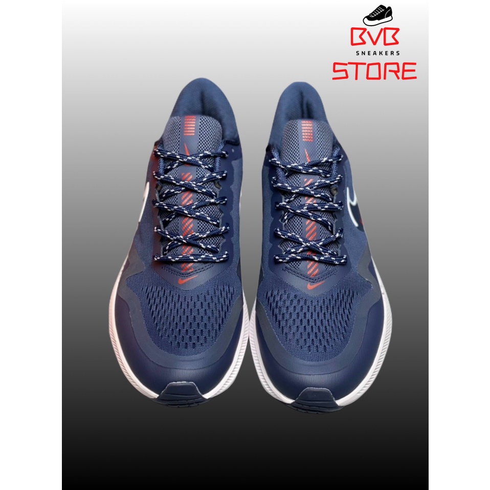 Giày thể thao nam - Nike Air Winflo 8 Shield - màu đen vs xanh trắng - DC3727-