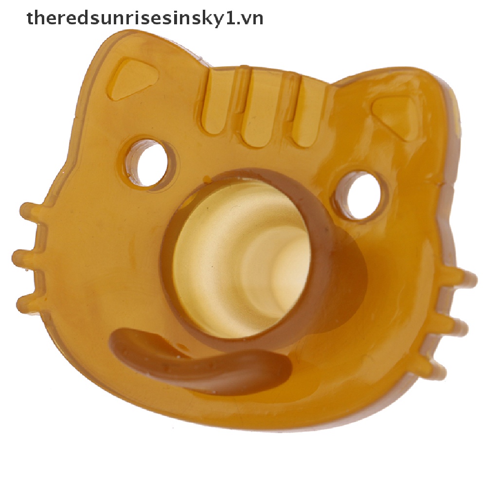 Núm ti giả bằng silicon mềm hình động vật đáng yêu cho bé sơ sinh 1.vn