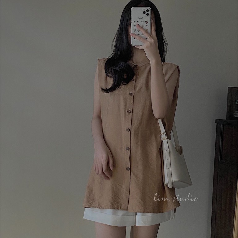 [Ảnh thật shop chụp] Sơ mi cộc tay