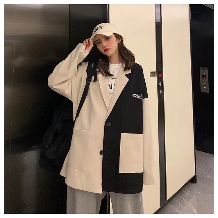 Áo Khoác Blazer Phối Túi Chất Dày dặn Cực Đứng Phom Tạo Phong Cách Cool Ngầu