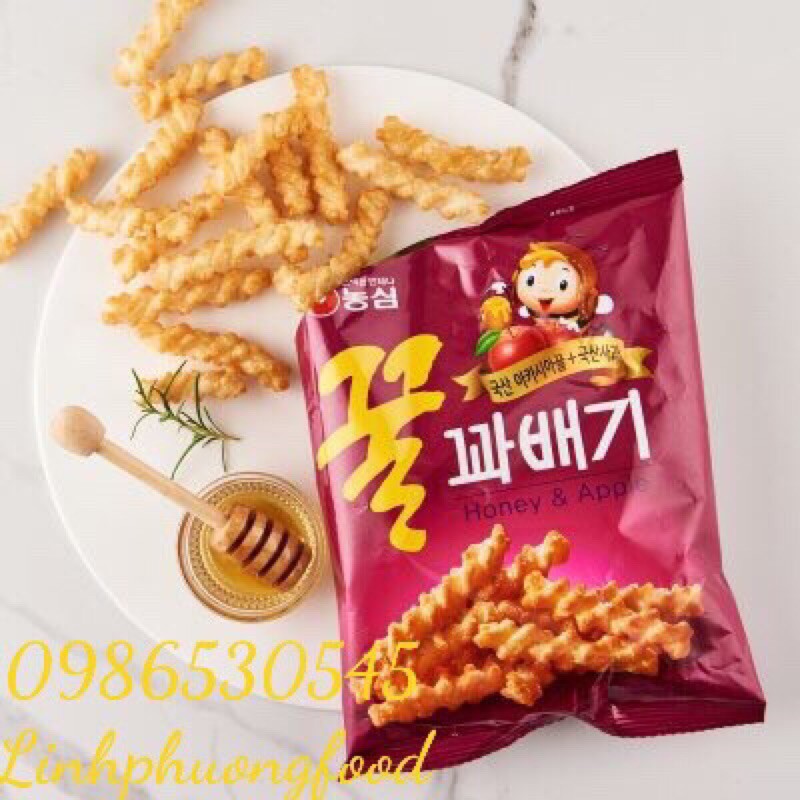 Snack Táo mật ong 90g hàng nội địa HQ