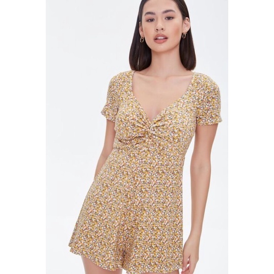 [VANA SHOP] jumpsuit thun f21