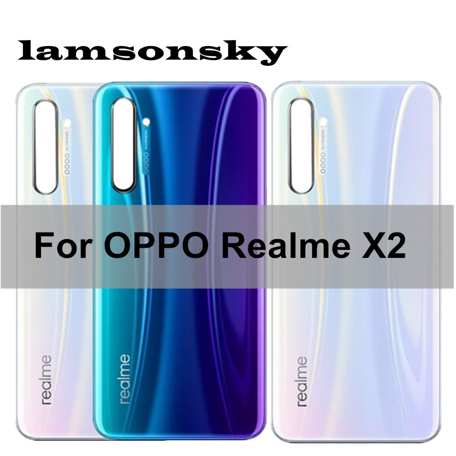 Nắp lưng Nắp đậy pin cho OPPO Realme X2 Realme xt Chính Hãng