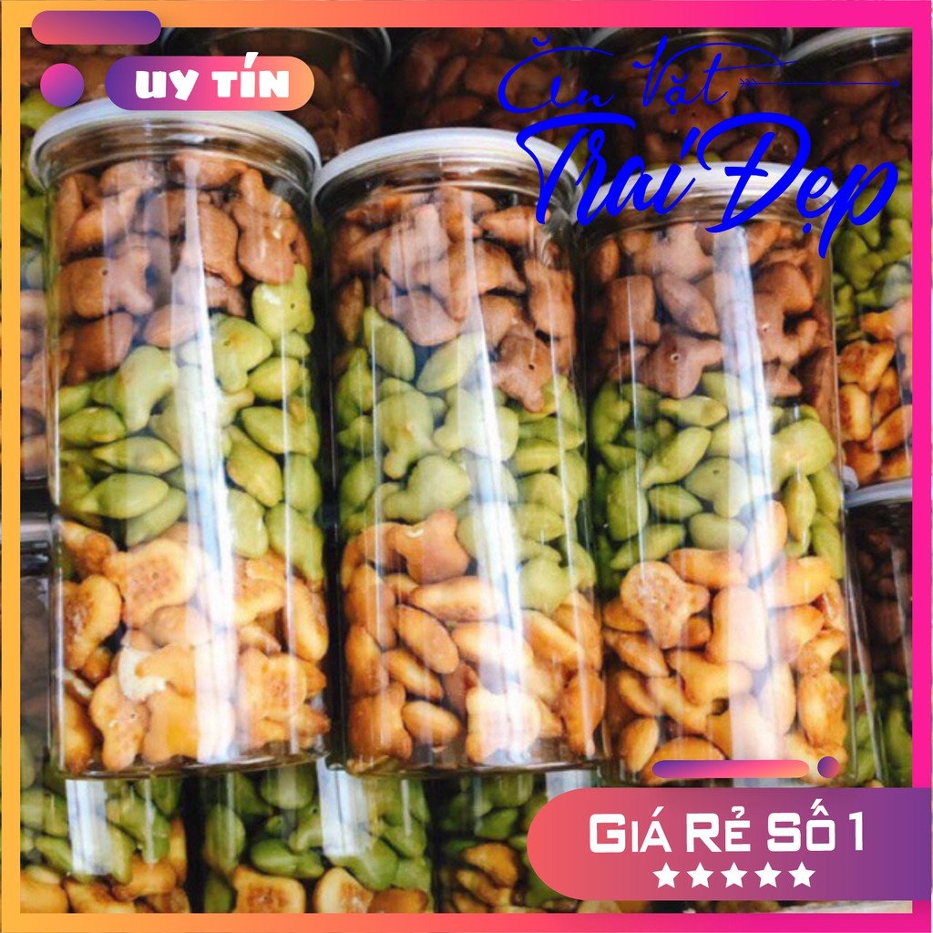 [Loại 1 Siêu Ngon] Bánh Gấu Mix 3 Vị 500gr